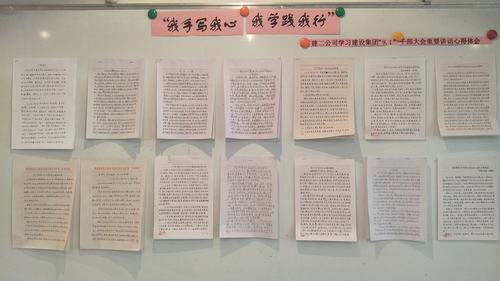 “我手寫我心，我學(xué)踐我行”