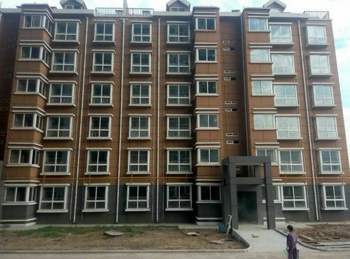 銅川分公司第一項(xiàng)目部全力以赴確保梅樂園19#、20#樓順利交工