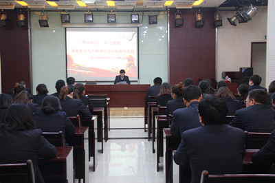 建設(shè)集團十九大宣講團走進基層單位