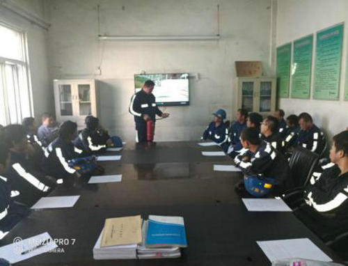 洗選煤運(yùn)營(yíng)公司洗煤廠(chǎng)項(xiàng)目部：扎實(shí)開(kāi)展2018年春節(jié)期間安全生產(chǎn)工作