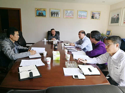 寧興剛主持召開項(xiàng)目評估分析會