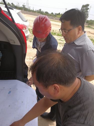 王明智深入陜煤建設(shè)韓城分公司和園項(xiàng)目工地檢查指導(dǎo)工作