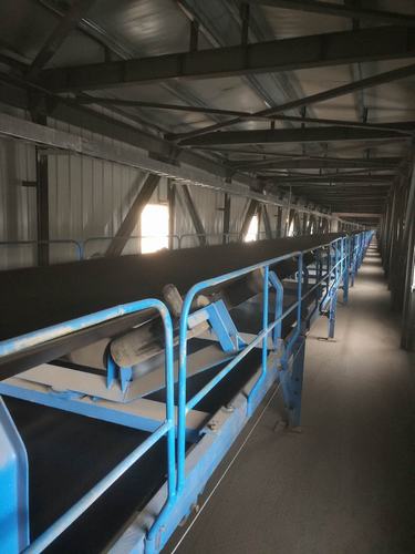 皮帶試運轉成功啦！