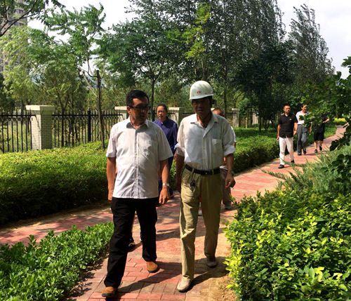 陜煤建設公司：神南華府二期室外景觀綠化階段性工程順利通過竣工驗收