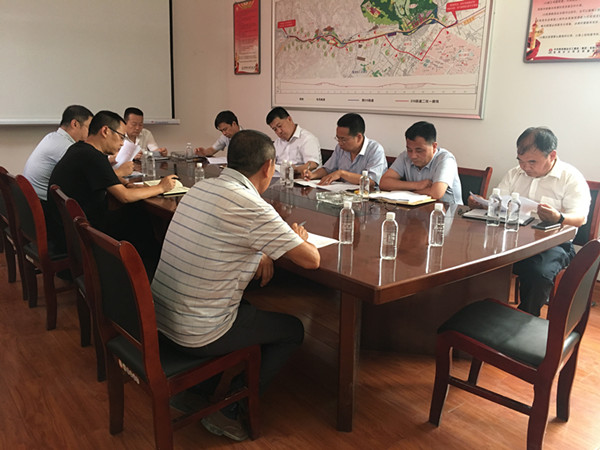 公司領(lǐng)導赴川耀項目檢查指導工作