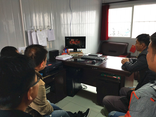 陜煤建設澄合分公司渭南八部組織開展紀念“九一八”事變活動