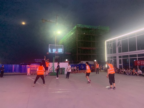 陜煤建設銅煤公司第十六項目部舉辦“團結進取賽風采，青春飛揚再出發”友誼籃球賽