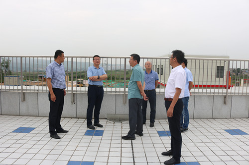 陜西省公路局總工程師金宏忠蒞臨川耀PPP項目檢查指導工作