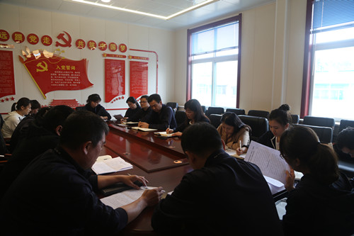 陜煤建設(shè)機(jī)電安裝公司機(jī)關(guān)黨支部召開以案促改專題組織生活會(huì)