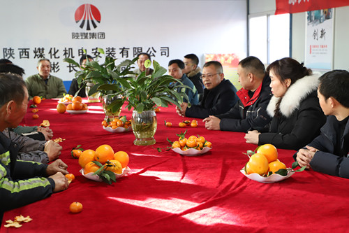陜煤建設機電安裝公司：節日慰問暖人心
