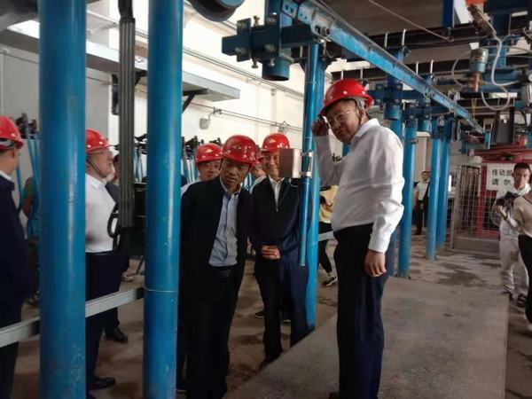 延安市委常委王軍營蒞臨陜煤建設礦建二公司車村項目部檢查指導工作