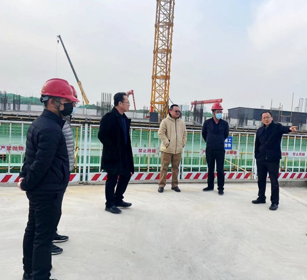 中電科西北副總經理薛敏蒞臨陜煤建設渭南分公司北斗星基建設項目檢查指導工作