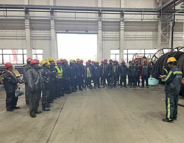 陜煤建設(shè)機(jī)電安裝公司筑牢“安全堤壩”助力勞動競賽