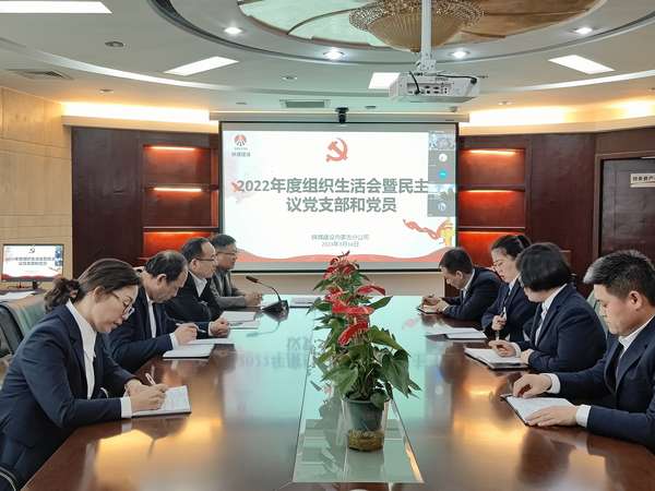 陜煤建設(shè)內(nèi)蒙古分公司組織召開(kāi)2022年度組織生活會(huì)暨民主評(píng)議黨支部和黨員