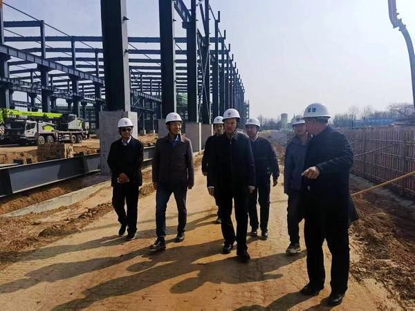 陜西建安工程監(jiān)理單位深入設(shè)備維修中心液壓支架修理車(chē)間工程指導(dǎo)檢查工作