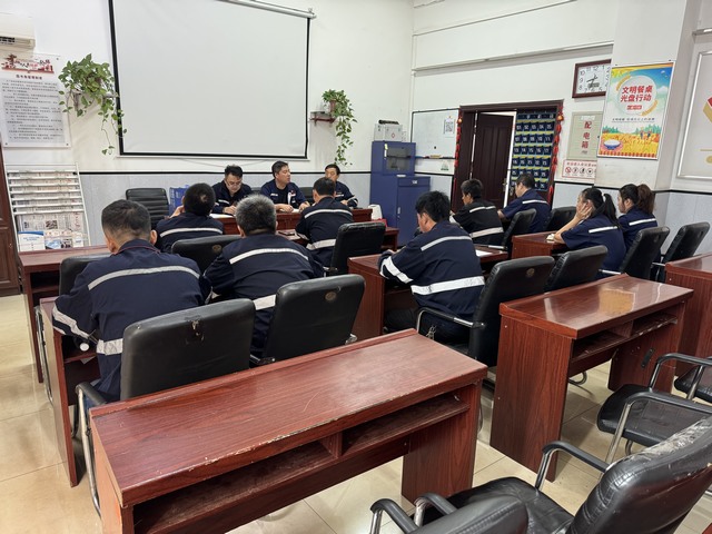 陜煤建設(shè)洗選煤運(yùn)營(yíng)公司澄合山陽運(yùn)營(yíng)項(xiàng)目部：節(jié)前亮劍行動(dòng)，安全防線再加固