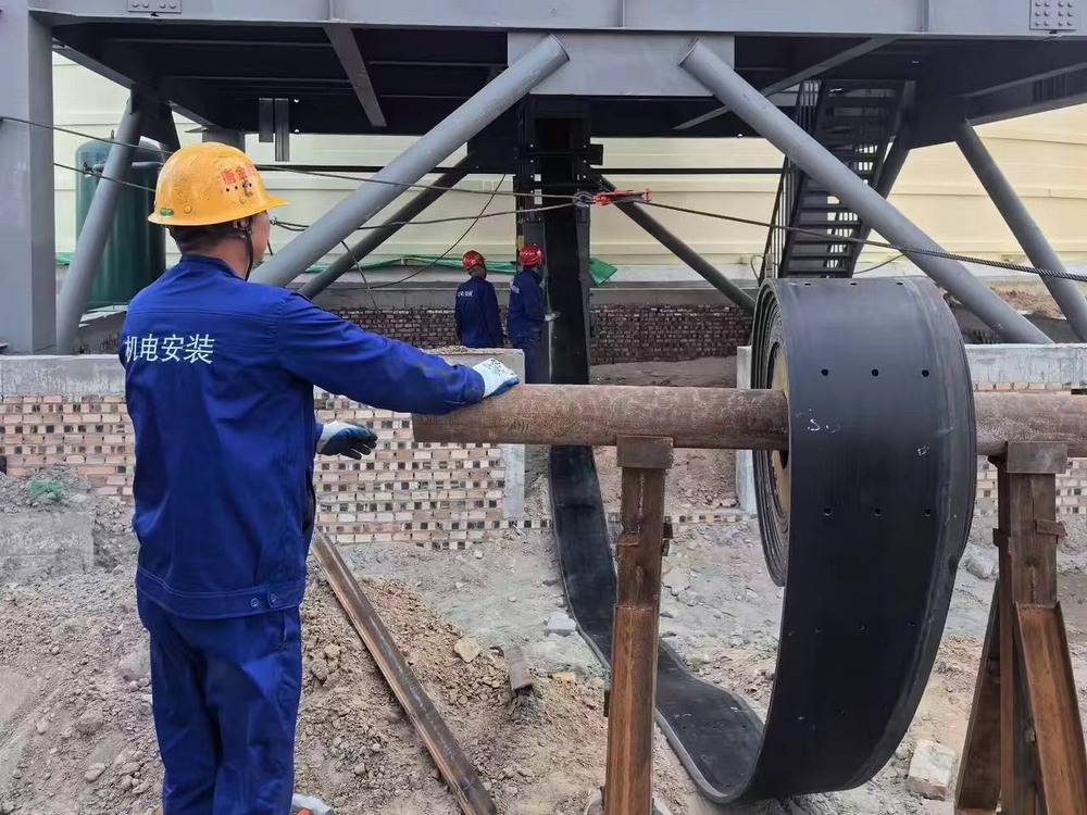 陜煤建設機電安裝公司涼水井項目部：全力拉滿工程“進度條”