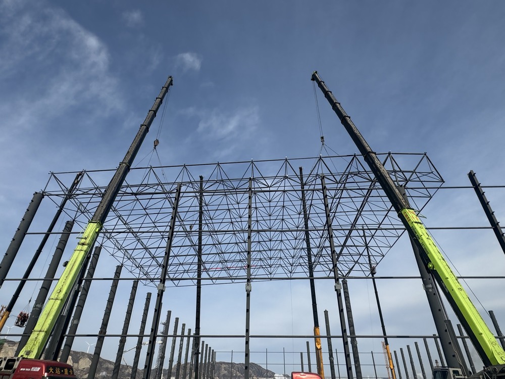 陜煤建設天工公司土建第二十一項目部：勇戰低溫，擎起建設新高度