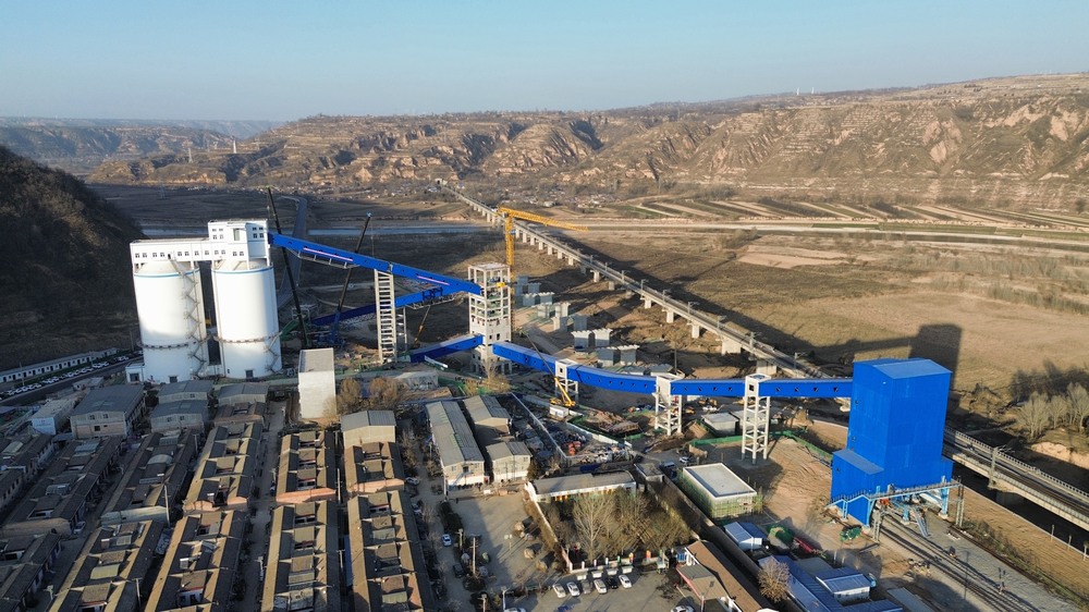 陜煤建設天工公司土建第九項目部：提前3天，9榀棧橋順利吊裝