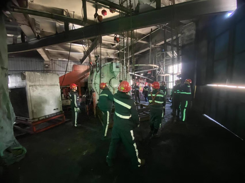 陜煤建設(shè)韓城分公司張家峁項(xiàng)目部：新歲啟封  檢修護(hù)航新征程