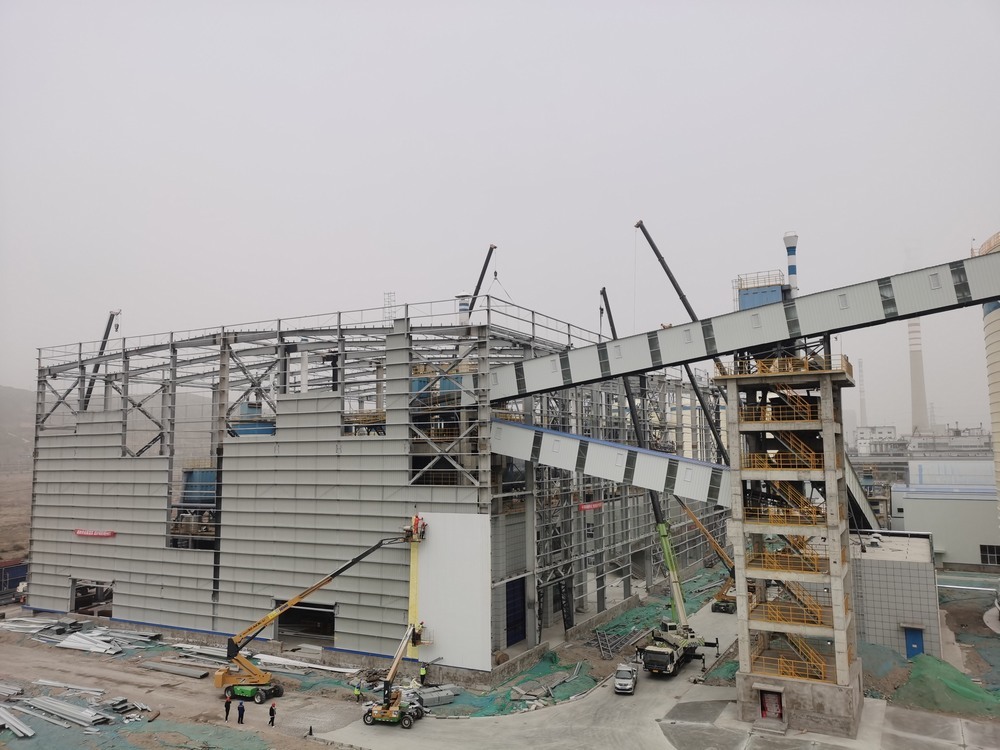 陜煤建設天工公司二十五項目部：主車間建設按下 “加速鍵”