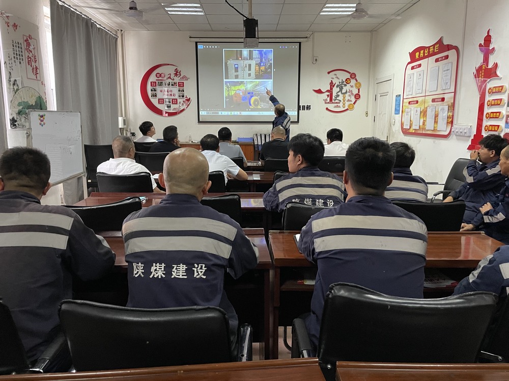 陜煤建設(shè)洗選煤運(yùn)營(yíng)公司檸條塔運(yùn)營(yíng)項(xiàng)目部：安全生產(chǎn)常抓不懈，手指口述挖掘潛能