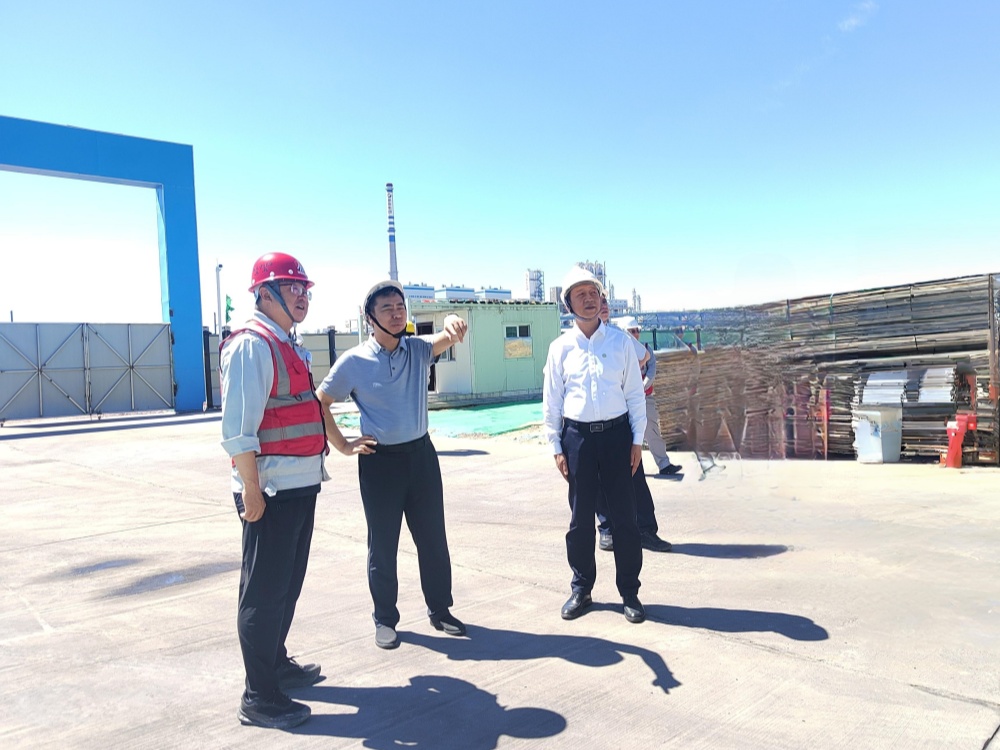 陜煤集團(tuán)副總經(jīng)理宋召軍深入天工公司基層項目檢查指導(dǎo)