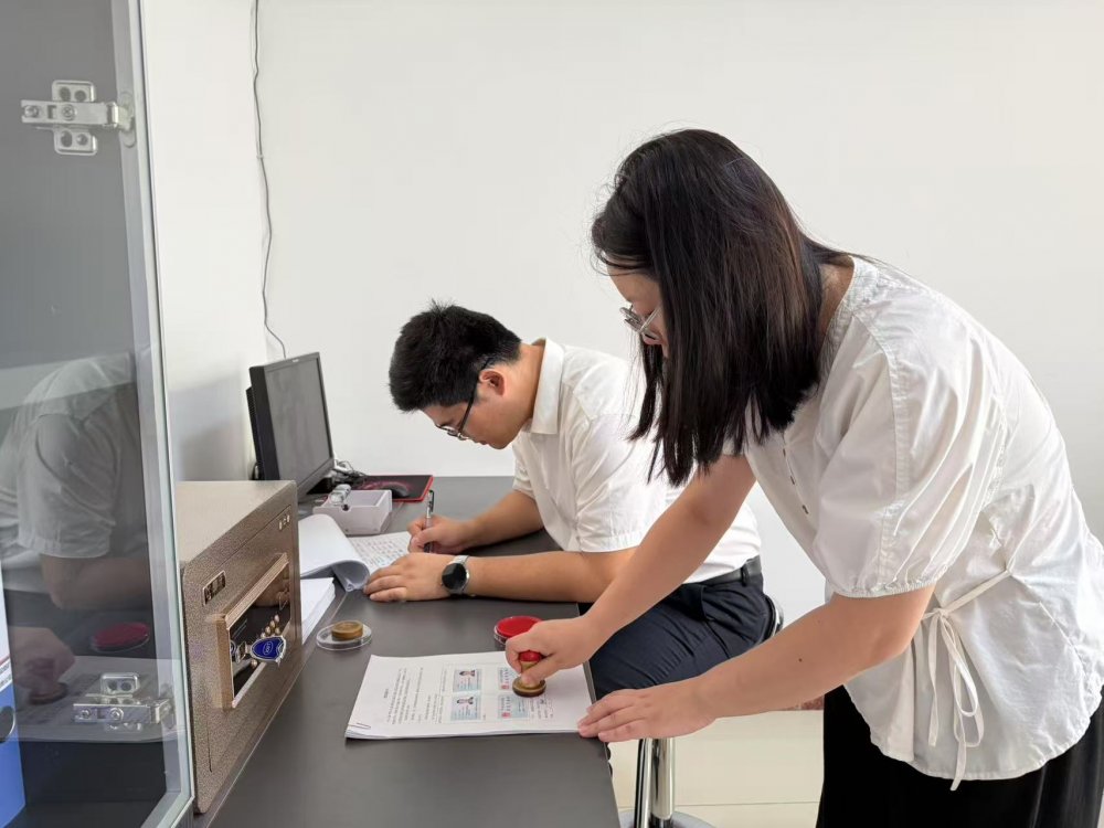 陜煤建設煤礦運營服務分公司：嚴把“印鑒關(guān)” 筑牢“安全線”