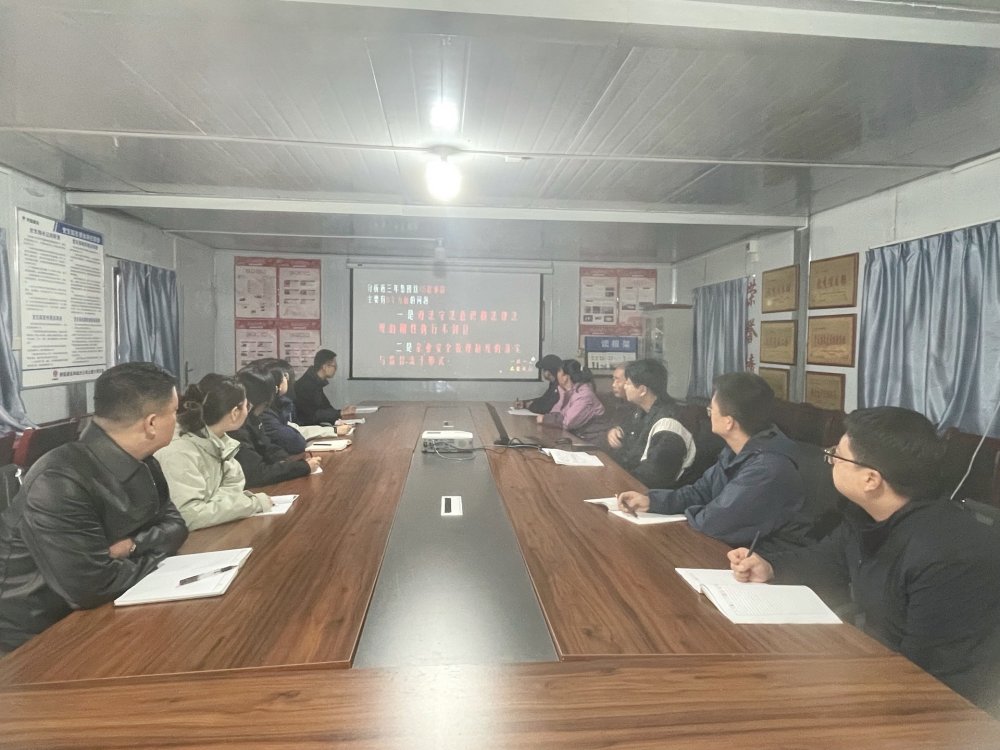 陜煤建設(shè)韓城分公司土建六項(xiàng)目部：以“演”筑防，以“查”除患，推進(jìn)消防安全工作走深走實(shí)