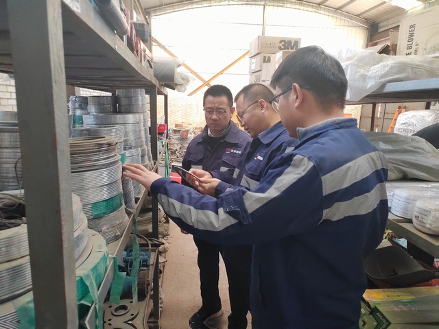 陜煤建設(shè)洗選煤運(yùn)營(yíng)公司第一項(xiàng)目部：抗寒守歲筑防線(xiàn)  實(shí)干篤行保安全